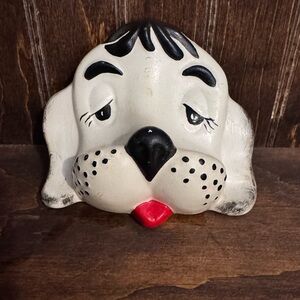 Vintage Arnels Hound Dog Ceramic Eyeglass Holder - Hand Painted - Retro